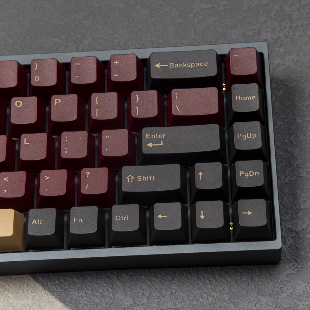 Red Samurai Keycap OEM Profile 135 Phím PBT Double Shot Bàn phím cơ học Keycaps