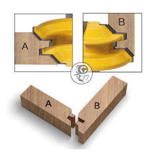 [ MŨI PHAY GHÉP VÁN CỠ 12LY7 GHÉP VÁN RỘNG 12LY7 ] 100% NHƯ HÌNH DÙNG ĐỂ GHÉP VÁN