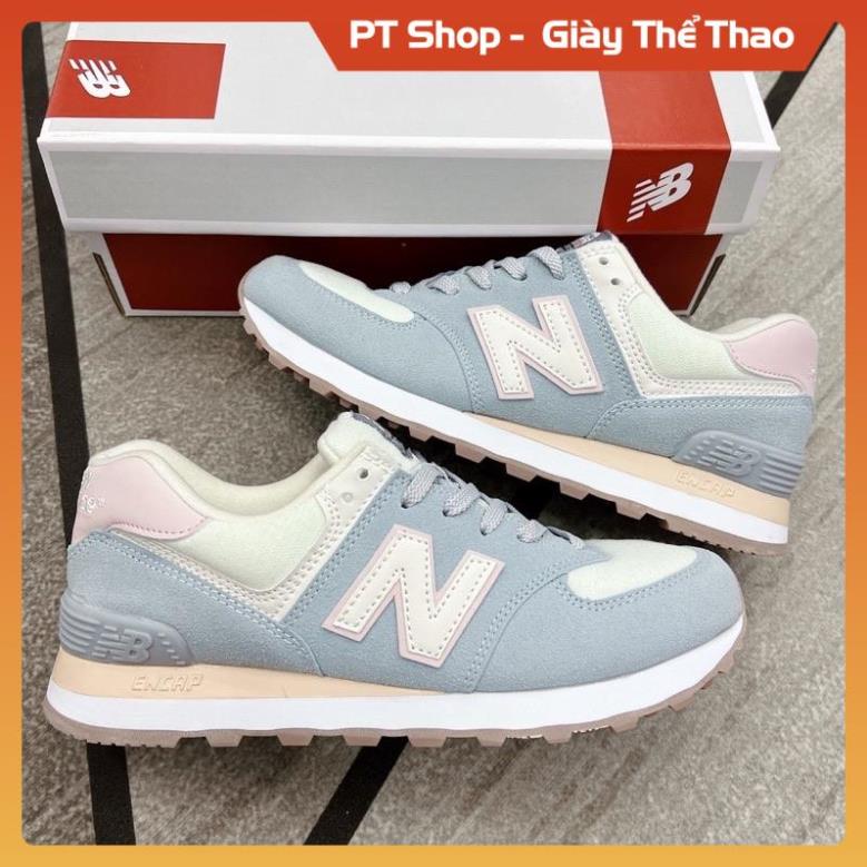 [FreeShip+ Hàng Tốt] Giày Thể Thao sneaker NB 574 xám xanh Bayby