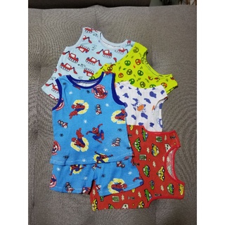 Sét 5 bộ thun cotton cho bé giá sỉ