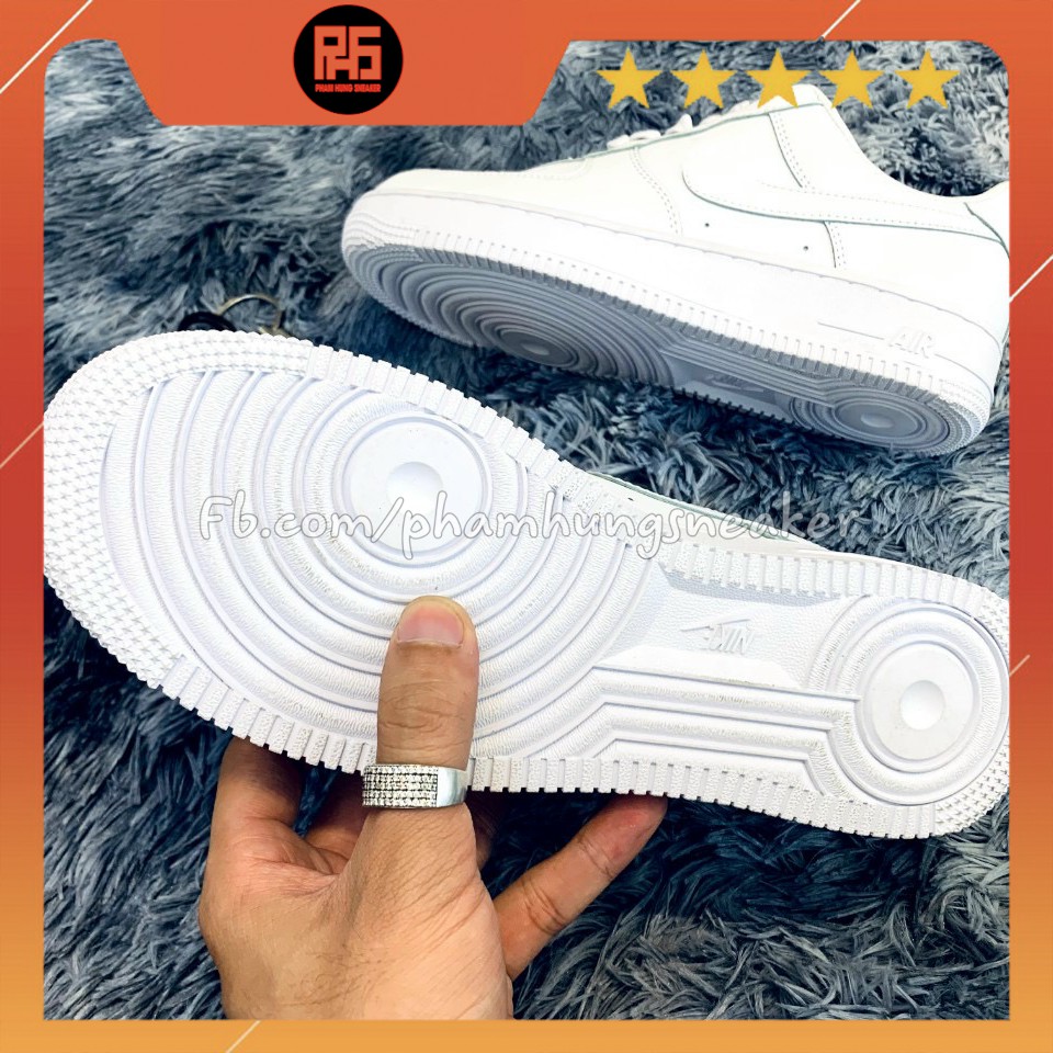 Deal Vip 📌 Giày Thể Thao Unisex 💝 Giày Sneaker Nam Nữ 💝 Mẫu Giày AF1 Basic Rất Dễ Phối Đồ 💝 AF1 Trắng Tinh Khôi 💝 VjpPr0