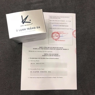 Ủ lạnh trắng da Kay