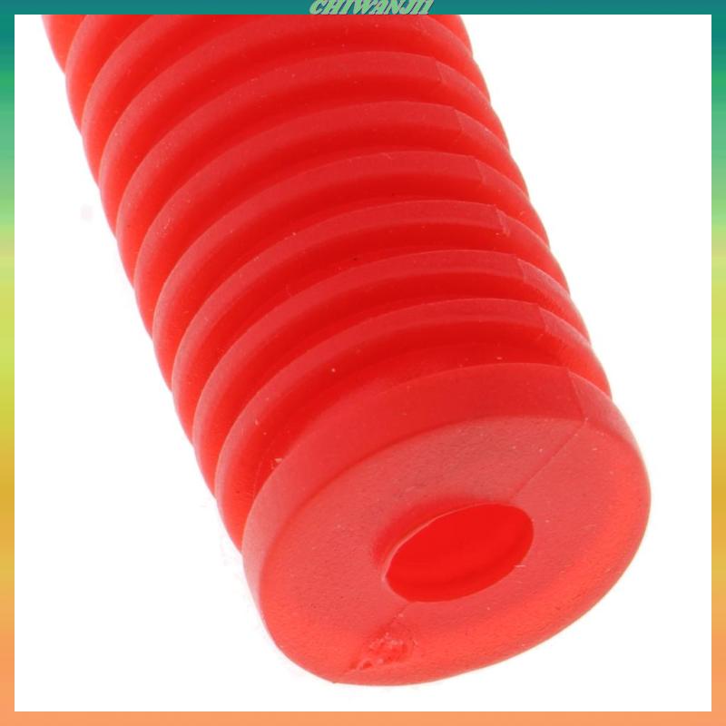 Bàn Đạp Để Chân Bằng Cao Su Màu Đỏ Chuyên Dụng Cho Xe Mô Tô Yamaha R6 R6S Chiwanji1