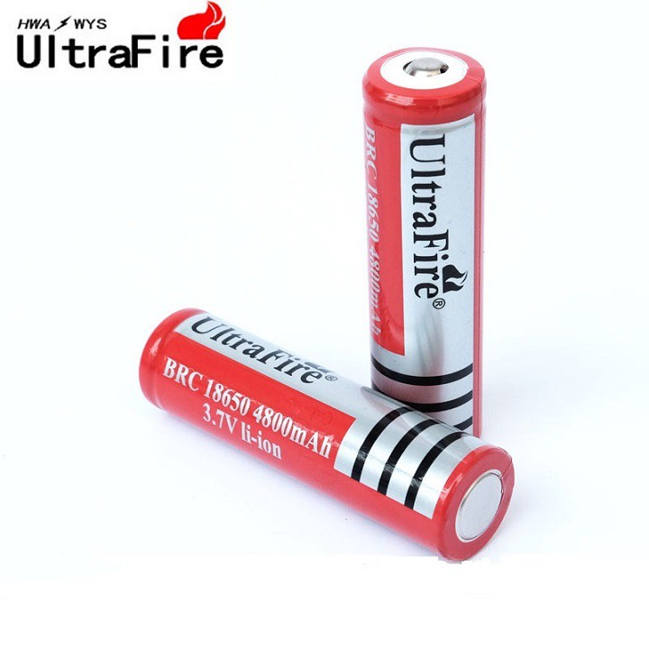 ✔️✔️✔️ Pin 3.7V Ultrafire Đỏ Dung Lượng 4200mAh- Dùng Cho Pin Sạc