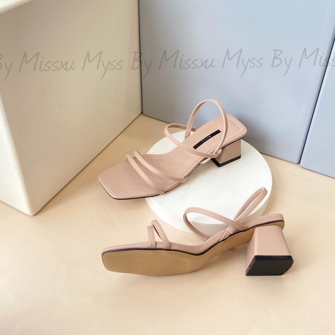 Giày sandal nữ dây mảnh ngang 5cm thời trang MYSS - SD139