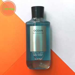 [Auth] Sữa tắm nam Bath and Body Works Ocean 295ml
