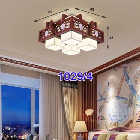 Đèn lồng gỗ trang trí nội thất, phòng khách, phòng ăn cổ điển sang trọng Phù Hợp Trang Trí Không Gian Nhà Gỗ, Phòng thờ