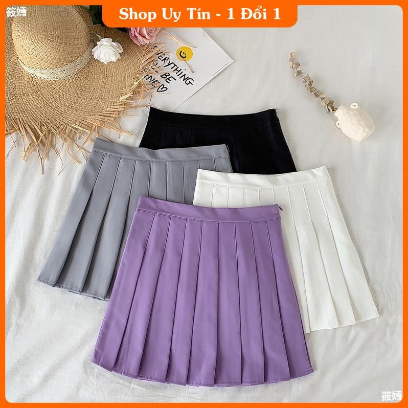 [GIÁ TỐT] CHÂN VÁY TENNIS TRƠN ĐỦ MÀU CÓ QUẦN BẢO HỘ XỊN -IB | BigBuy360 - bigbuy360.vn