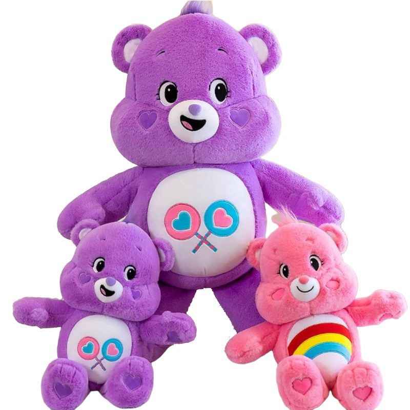 Lovely Care Bear Rainbow Bear Plush Toy Care Bears Plushie Animals Plush Doll Toys Christmas Gift