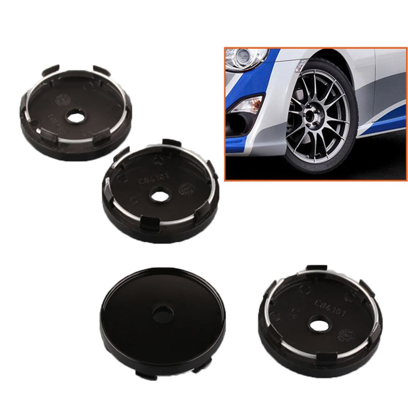 Set 4 Nắp Đậy Trục Bánh Xe Hơi 60Mm Suv