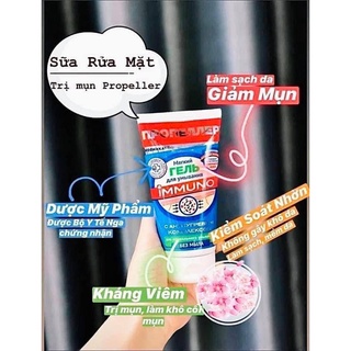 Sữa rửa mặt làm sạch dành cho da mụn, da nhạy cảm