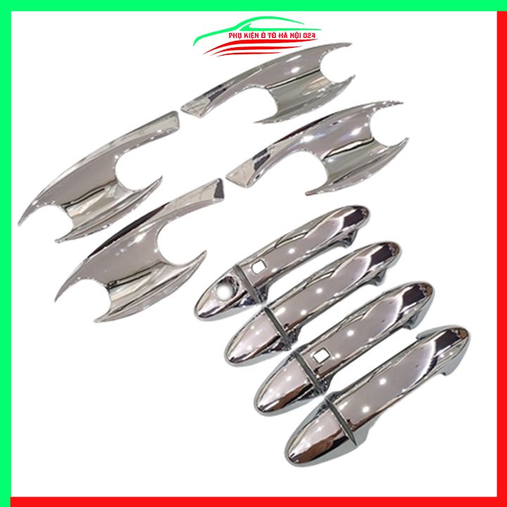 Ốp tay hõm cửa mạ crom Ecosport 2019-2023 chống trầy va đập mở cửa xe