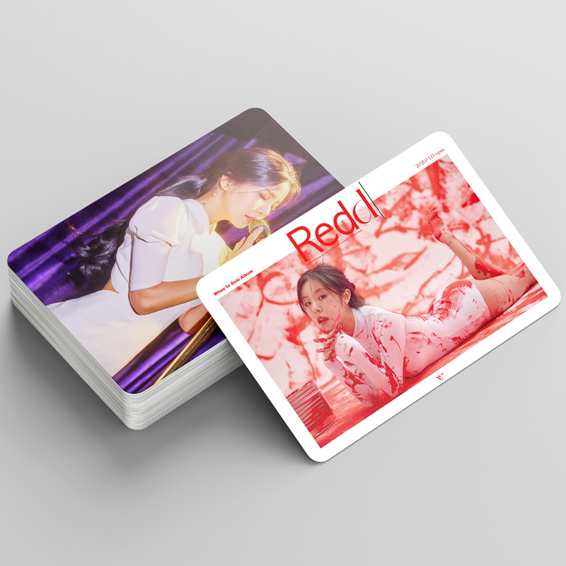 【VG】55PCS MAMAMOO Small Cards LOMO Card Ding Huiren Ode to Lehua Sawen Star mamamoo