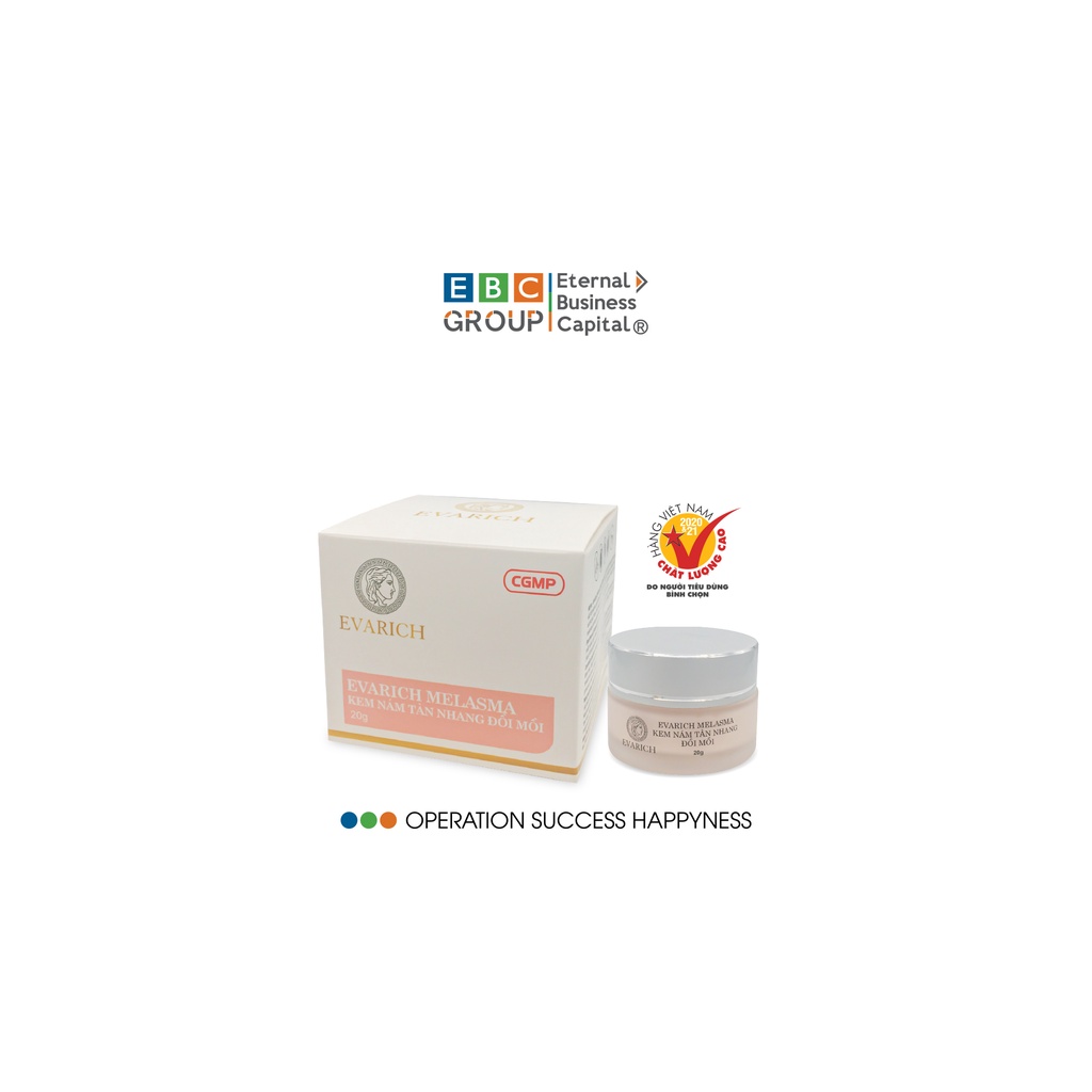 Kem Nám Tàn Nhang Đồi Mồi Evarich Melasma 20gr