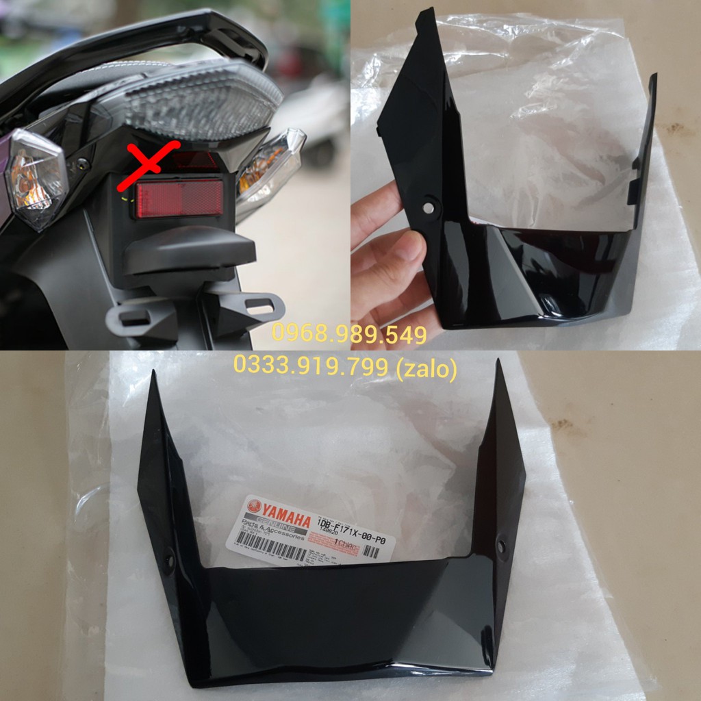 Ốp đèn hậu Nouvo 5 - SX Đen bóng