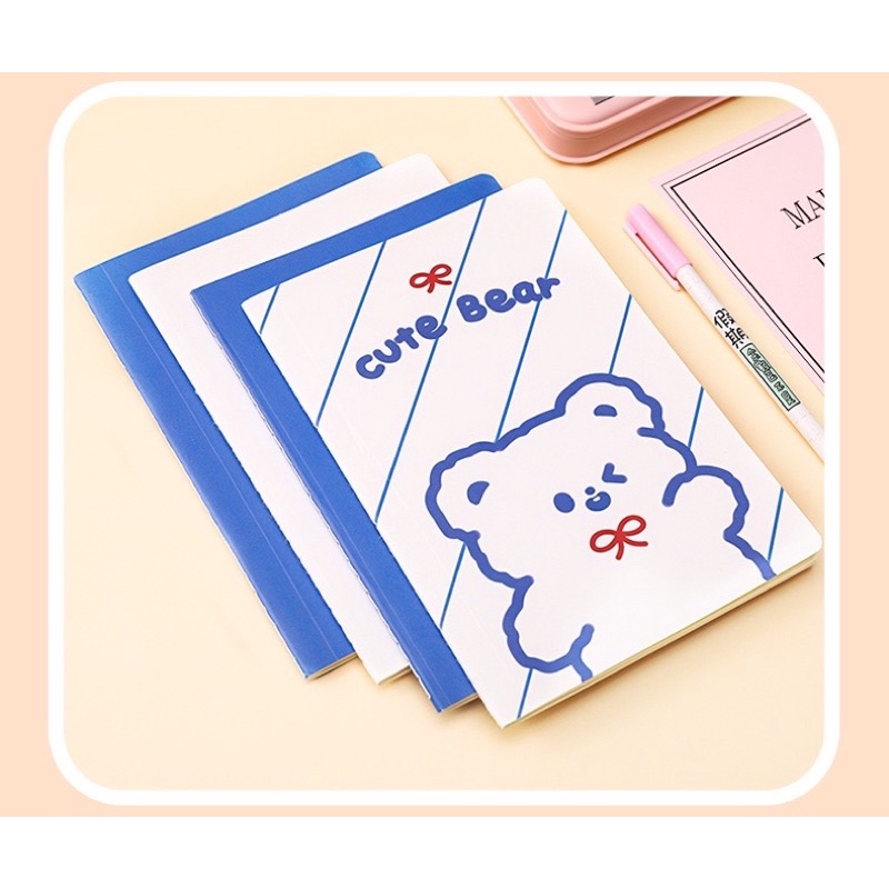 Vở học sinh, sinh viên cầm tay, nhật ký khổ A5 hoạt hình