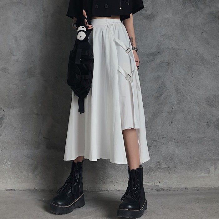 [Bán chạy] Chân váy Midi dài Ulzzang Quảng Châu VVD15 | BigBuy360 - bigbuy360.vn