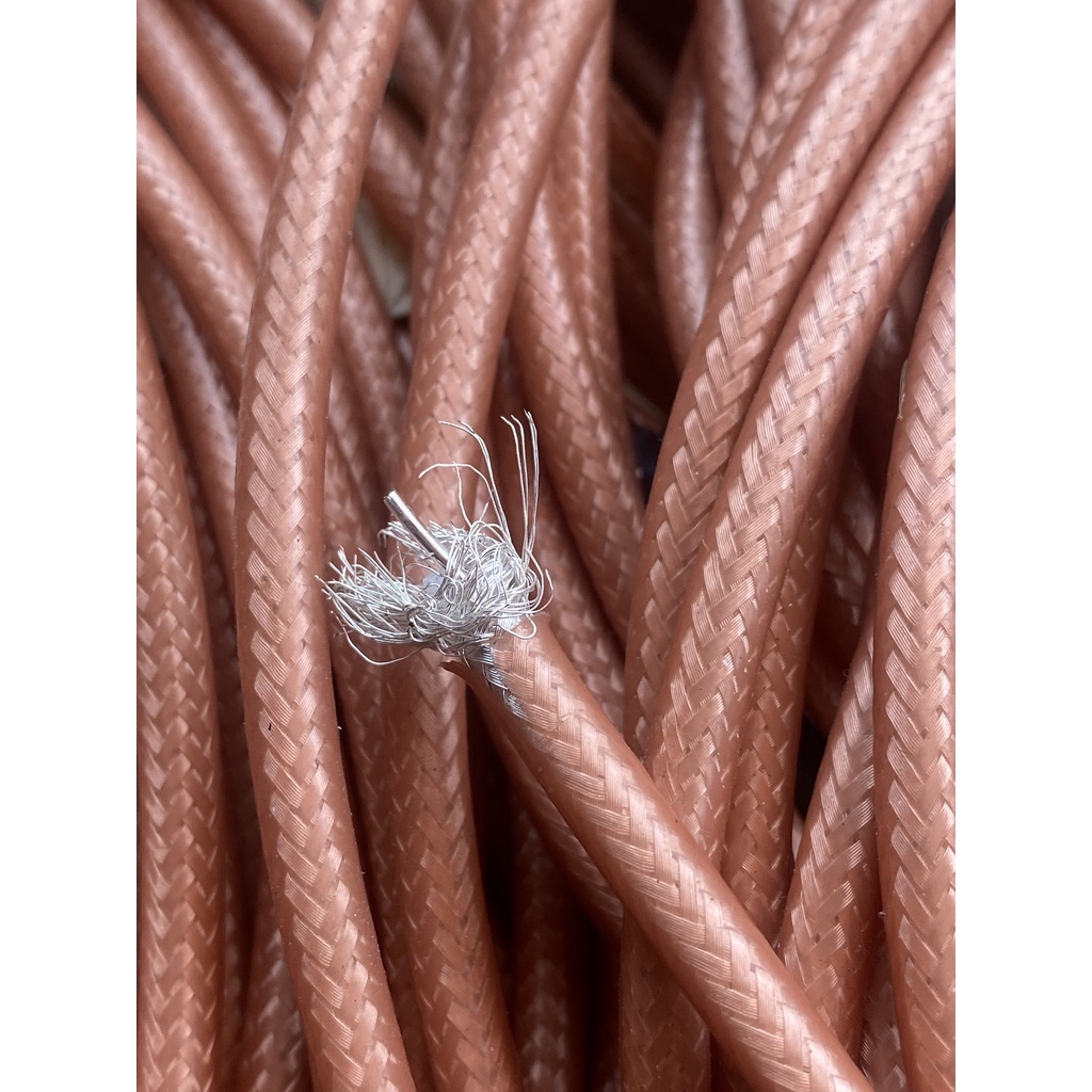 (Combo 2,4m) Dây tín hiệu 5mm nhiều lõi mạ bạc thanh lí viễn thông loại tốt