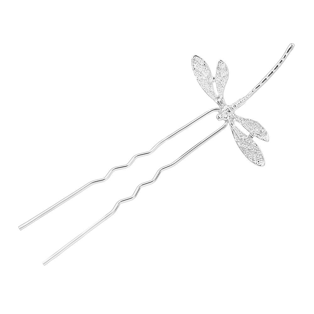 Kẹp Tóc Hình Bươm Bướm Bằng Kim Loại Lấp Lánh