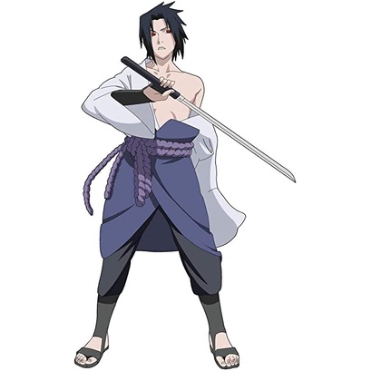 Thanh Kusanagi bằng gỗ 1m của Sasuke màu đen/trắng - Naruto | Baystore