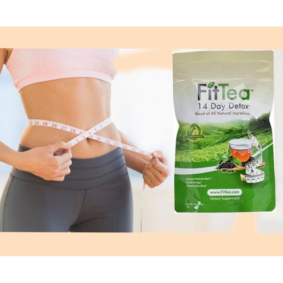 Trà giảm cân FitTea 14 Day Detox - Hiệu quả sau 14 ngày của Mỹ