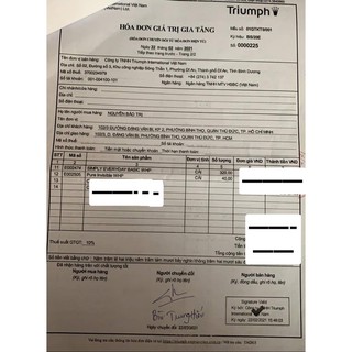 Áo Triumph Pure Invisible  WHP (E002505)