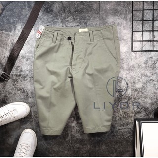Quần short kaki nam trơn năng động - Liyor - QKK003