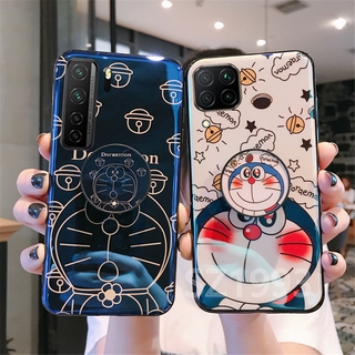 DORAEMON ốp điện thoại Kiểu Dáng Thời Trang Có Nhẫn Đỡ Cao Cấp Cho Xiaomi Redmi Note 9 Pro Redmi 9c Redmi 9a Redmi 9 Redmi 8a Redmi8 Redmi7A Redmi7 Redmi6Pro