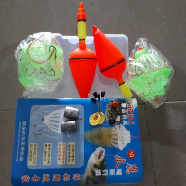 Lưỡi câu lăng xê bom mè bộ 2 cái