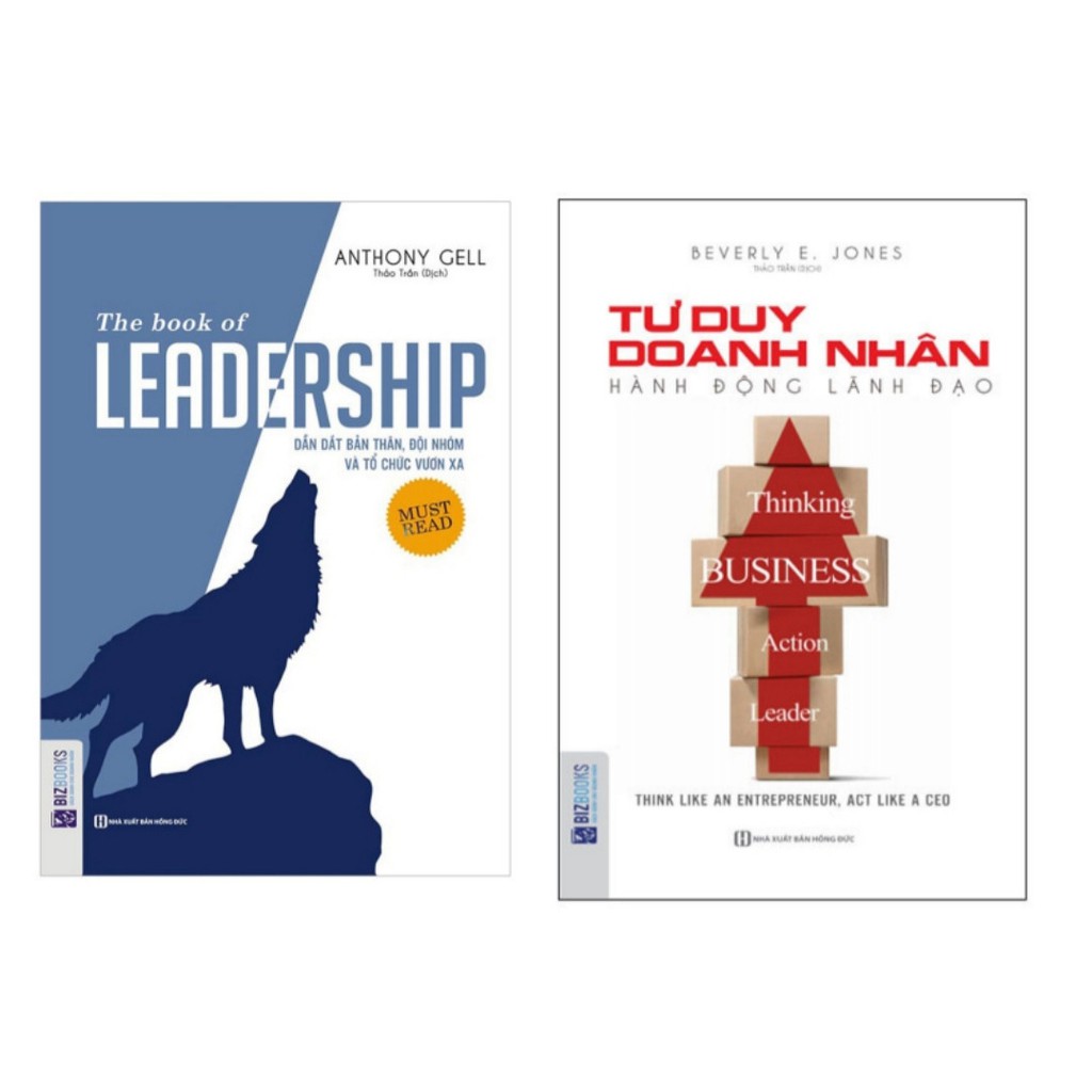 Sách - Combo The Book Of Leadership Dẫn Dắt Bản Thân Đội Nhóm Và Tổ Chức Vươn Xa + Tư duy doanh nhân hành động lãnh đạo