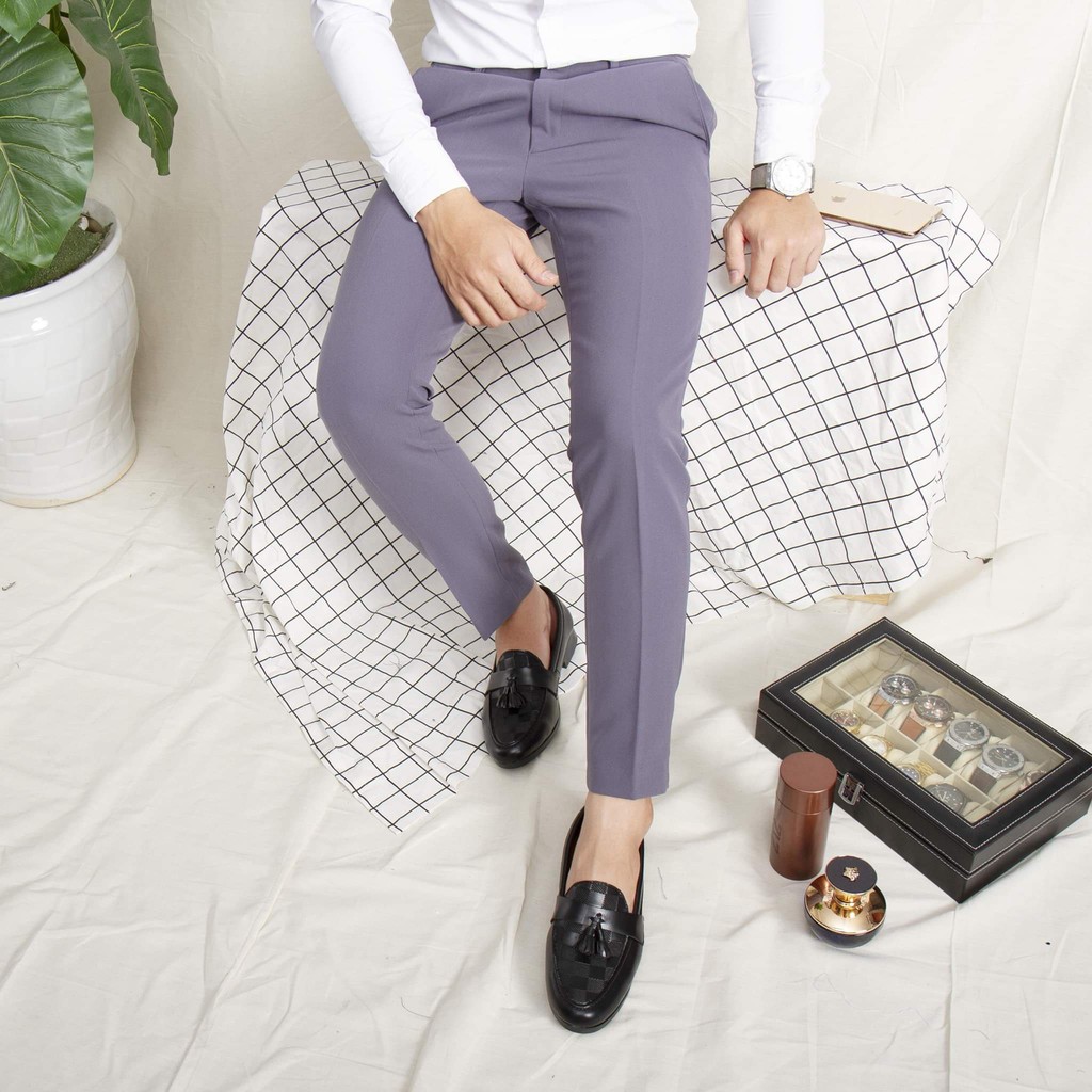 ⏩⏩Quần âu nam cao cấp chất liệu vải Tuyết Hàn, dáng ôm co giãn nhẹ thoải mái QA19 [VNXK] | BigBuy360 - bigbuy360.vn