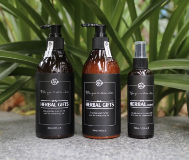 DẦU GỘI MỌC TÓC HERBAL GIFTS💖FREESHIP💖GỘI THẢO DƯỢC HERBAL GIFTS Hỗ trợ mọc tóc - Chống rụng tóc