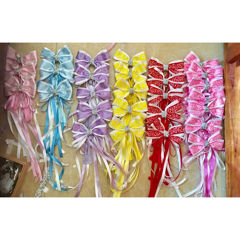 kẹp tóc nơ cổ trang phong cách cổ trang trung quốc