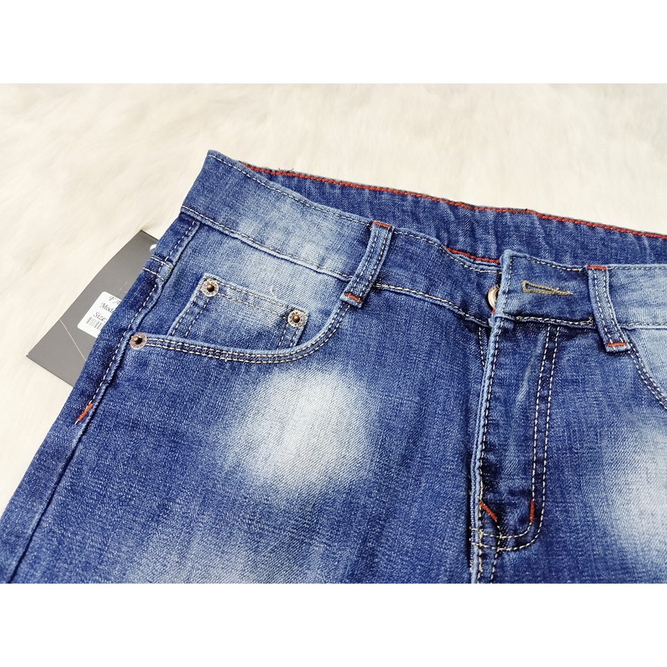 Quần Short Jean Nam Co Gĩan Loại Xịn
