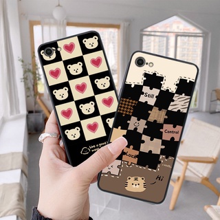 ốp lưng điện thoại Iphone  7 / 8 ô vuông , kẻ sang trọng, dễ thương