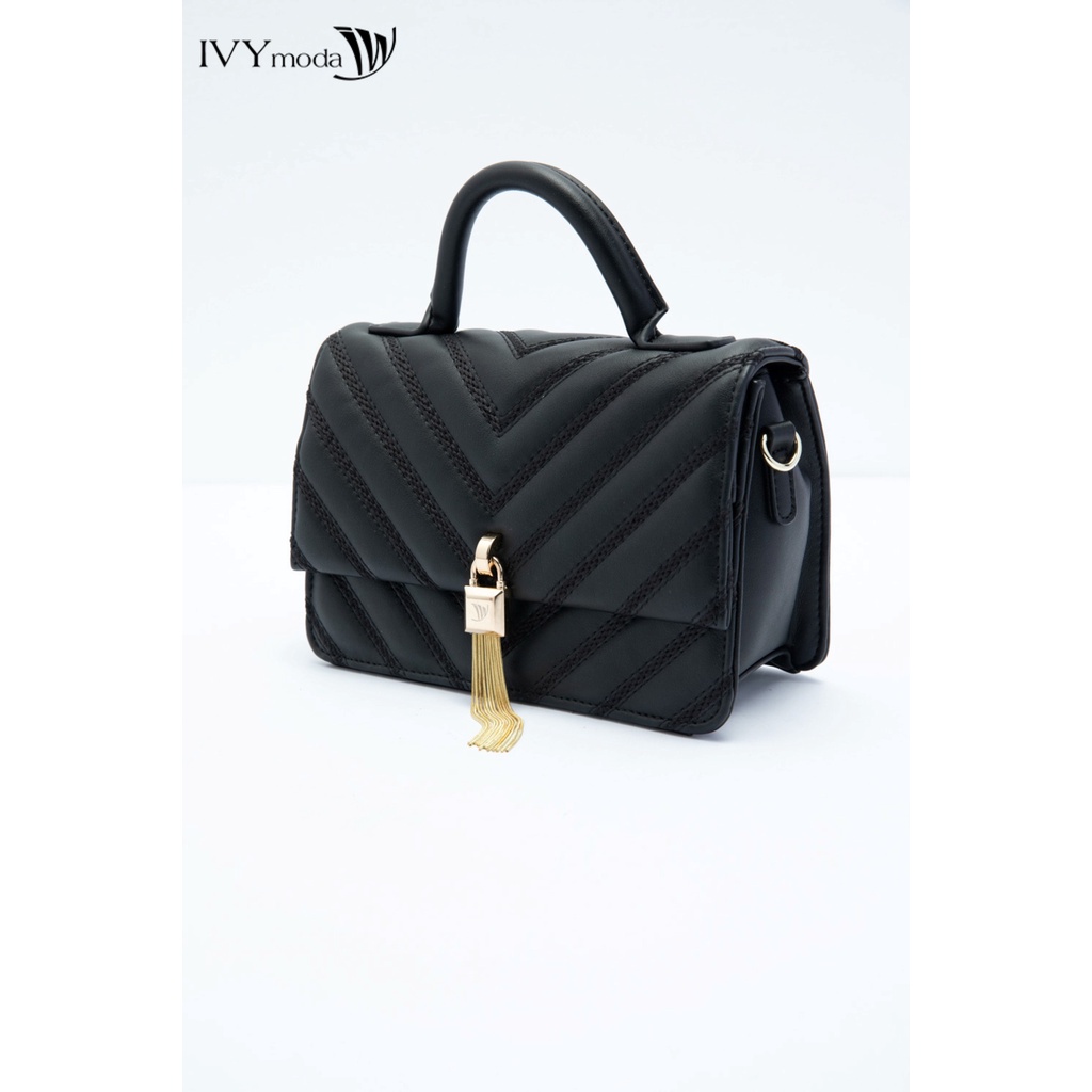 Túi mini bag nữ khóa tua rua IVY moda MS 51A1255