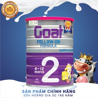 Sữa dê Hoàng Gia Úc Goat Số 2 (800g)