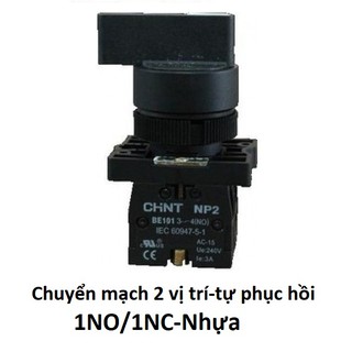 Chuyển mạch 2 vị trí tự phục hồi  NP2-EJ NP2-BJ