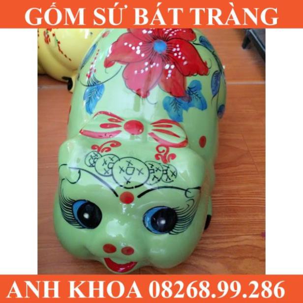 Lợn tiết kiệm to - Gốm sứ Bát Tràng Anh Khoa