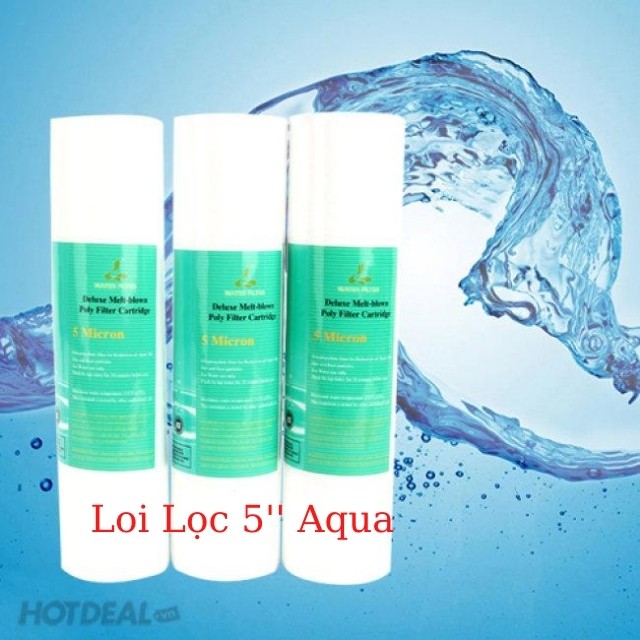 [RẺ VÔ ĐỊCH] Lõi lọc nước số 1/ Lõi Lọc Nước PP 5’’ NESCA - Aqua /Thông Dụng Dùng Cho Các Loại Máy RO