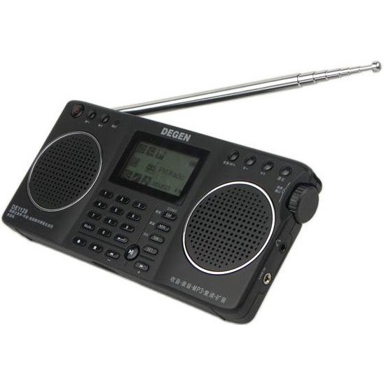 ĐÀI RADIO KỸ THUẬT SỐ ĐA BĂNG TẦN KIÊM MÁY NGHE NHẠC ĐA NĂNG DEGEN DE-1128 CAO CẤP GIÁ TỐT