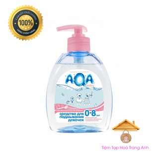 Dung dịch vệ sinh aqa cho bé 0-8 tuổi