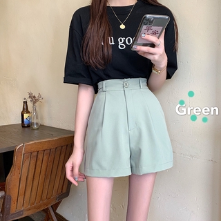 Quần Short Nữ Lưng Cao Phong Cách Hàn Quốc