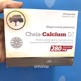 Sản phẩm Canxi chela cho bà bầu hàng balan