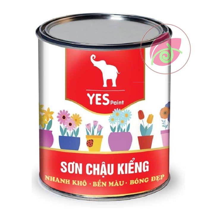 Sơn chậu cây cảnh, sơn chậu kiểng hệ xăng 2kg7 ( nhiều màu )