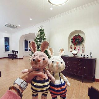 Bé thỏ ngơ - Đồ len handmade cao cấp <3
