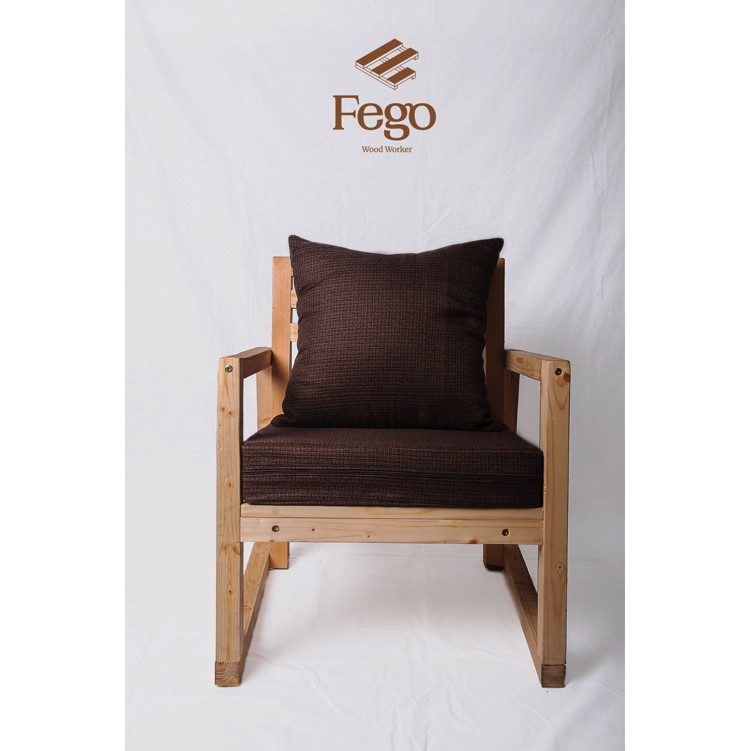 [Freeship HN] Ghế sofa 2 tay vịn thư giãn FEGO (kèm đệm)