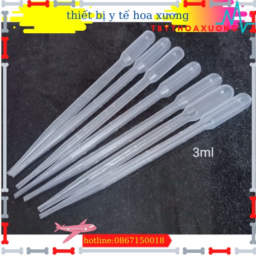 PIPET NHỰA 5ML-ỐNG HÚT NHỎ GIỌT5ML-ỐNG HÚT SỮA CHO BÉ 5ML[TÚI 100 CÁI]