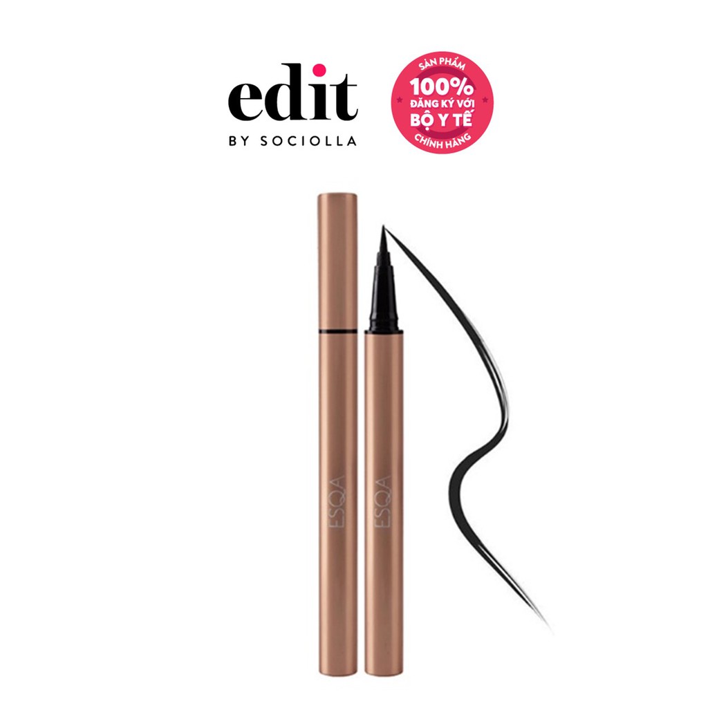 Bút kẻ mắt nước ESQA Waterproof Intense Eyeliner (Black) 10gr