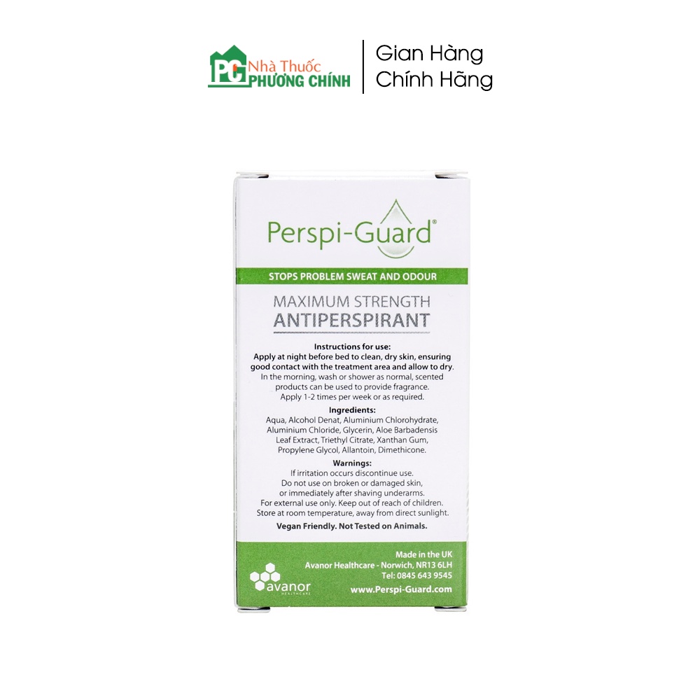 Lăn Khử Mùi Perspi-Guard - Giúp Khử Mùi Và Ngăn Mồ Hôi - Lọ 30ml